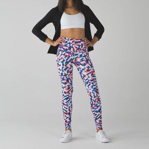 Lululemon Wunder Under Pant Hi Rise Capoeira Multi
